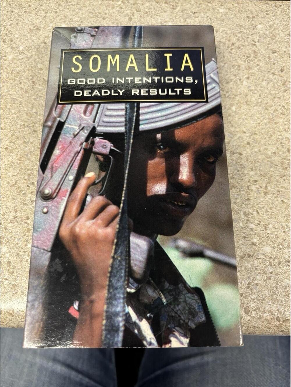 Somalia Good Intentions Deadly Results VHS VCR Video Tape New / Sealed VERY RARE